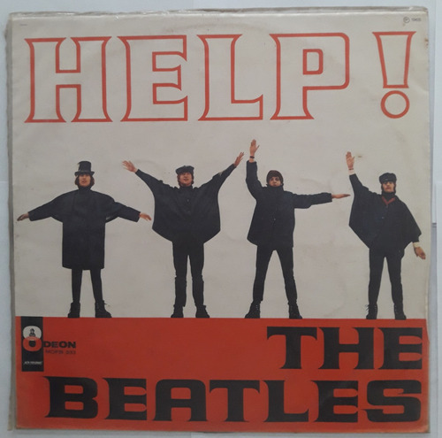 Lp Vinil (vg The Beatles Help! 1a Ed Br 65 Odeon Mofb 333 Sw