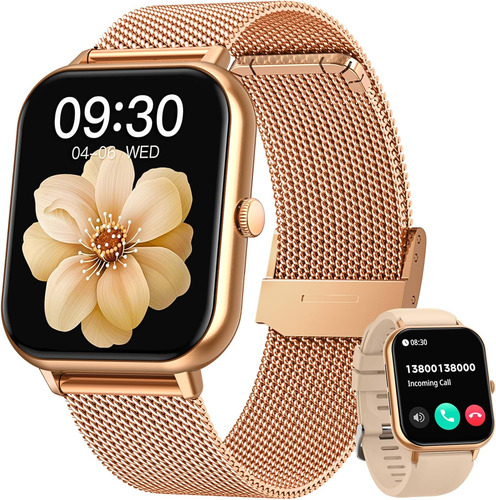 Smart Watch Reloj Inteligente Para Mujer Llamada Bluetooth