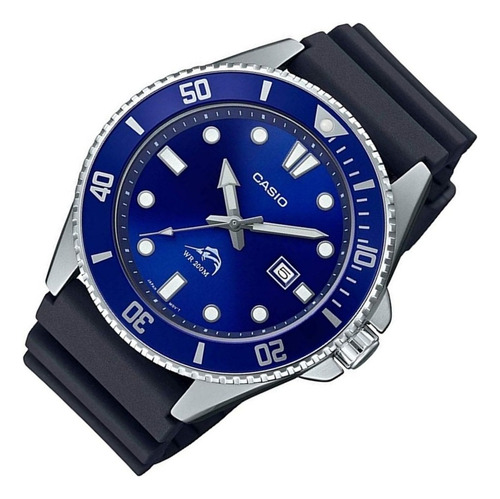 Reloj Casio Marlin Azul, Reloj De Buceo 