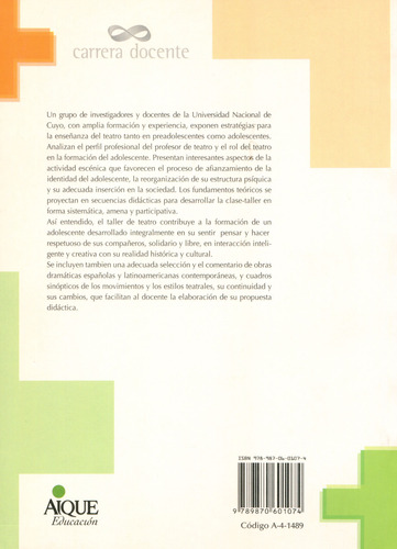 El Teatro En La Escuela - Graciela Gonzalez De Diaz Araujo