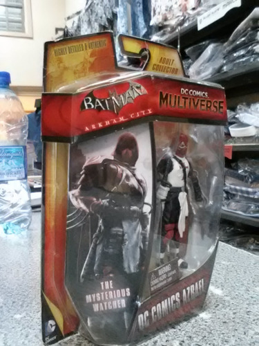 Dc Multiverse Arkham, Azrael Mysterious Watcher, 4 Pulgadas! (Usado)