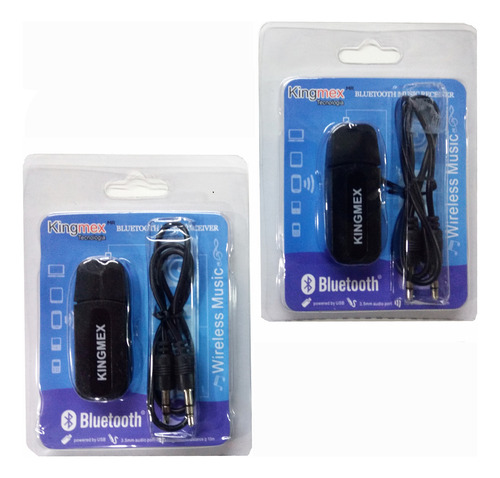 Adaptador Receptor De Música Bluetooth Inalámbrico Usb