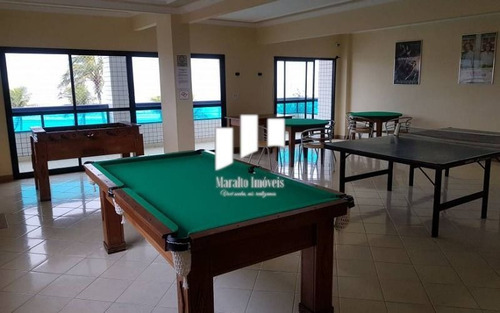 Apartamento De 2 Dormitórios Com Laser Completo No Caiçara Em Praia Grande Sp.