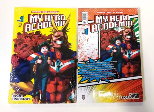 Mangá My Hero Academia Boku No Hero Coleção 1 Ao 5 Lacrado