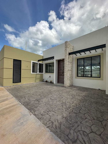 Casa (3r1p) En Venta En Praderas Del Mayab En Conkal