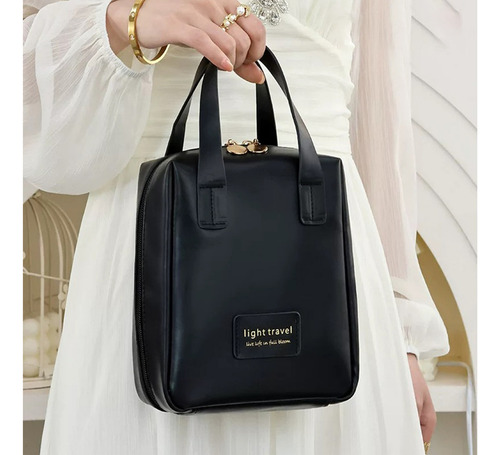 Bolso De Viaje Retro De Cuero Pu