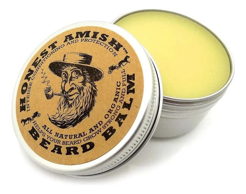 Condicionador Para Barba Honest Amish Beard Balm All Natural