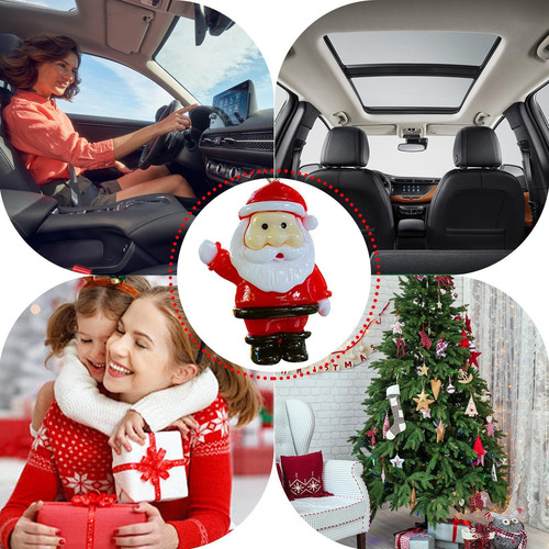 Decoración Navideña De Espejos De Coche Accesorios De Espejo