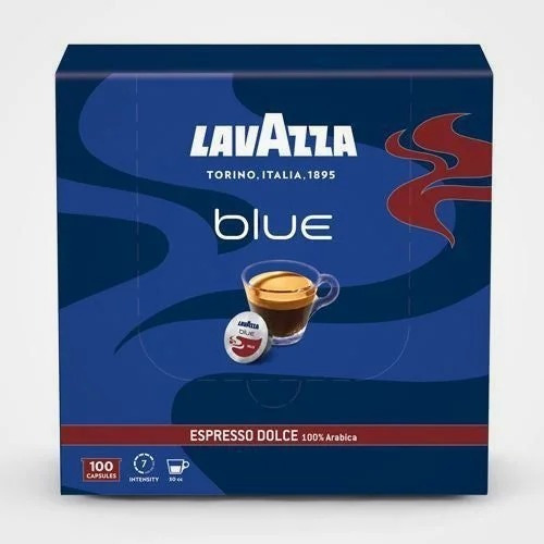 Café Capsula Lavazza Espresso Blue Intenso Caixa Com 100