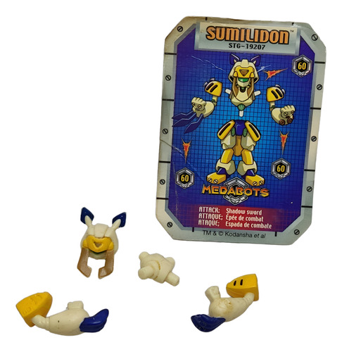 Hasbro Figura De Medabots Sumilidon Mini Nas/kodansha 2005 (Usado)