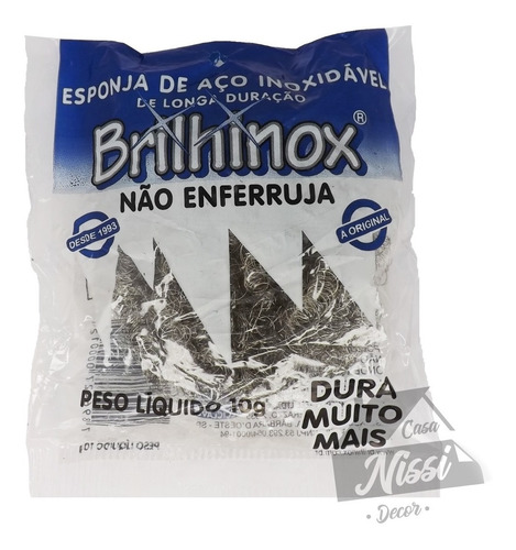 Esponja Aço Brilhinox 10g