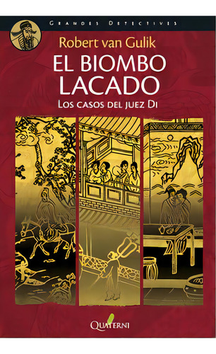 El Biombo Lacado., De Van Gulik, Robert. Editorial Quaterni, Tapa Blanda En Español