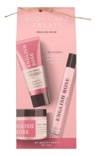 Set Corporal English Rose Body Care Treats My Beauty Spot