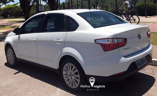 Fiat Grand Siena Essence 1.6 16v Flex + Gnv 2015 Branco