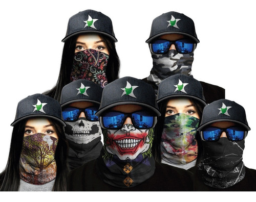 15 X Bandana Cuello Tubular 100 Diseño Elección Envío Gratis