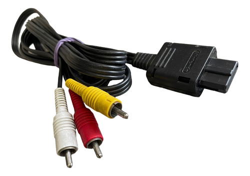 Cable Rca Original Av Para Nintendo 64