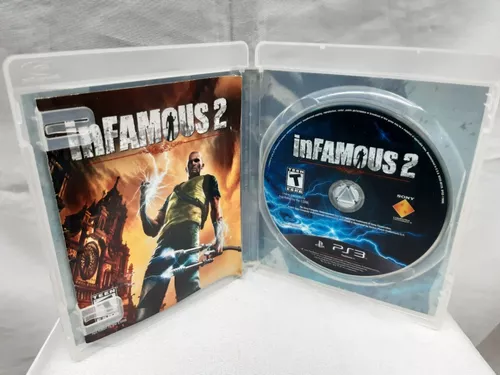 Jogo Ps3 Infamous Mídia Física Original