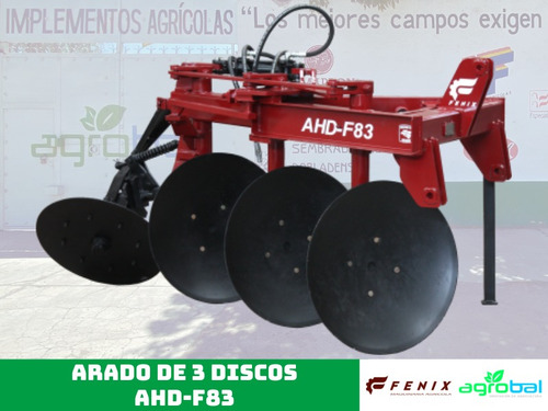 Arado De 3 Discos Con Control Hidráulico - Fenix