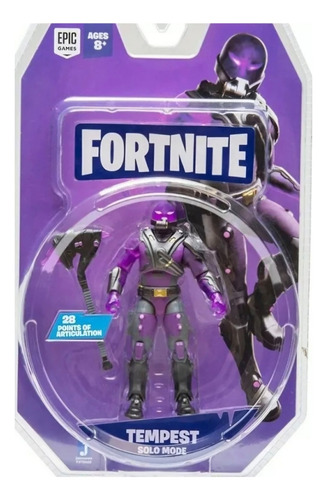 Figura De Accion Fortnite Tempest Solo Mode- Articulada
