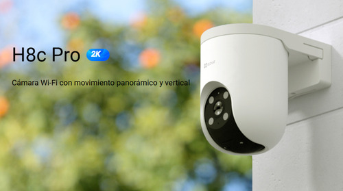 Cámara Seguridad 360° Wifi H8c Pro 2k Vigilancia Ezviz