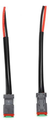 S 2 Conectores De Arnés De Cableado Macho Y Hembra Dt De 2