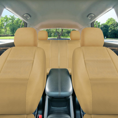 Fh Group Fh-pu007128 - Fundas De Asiento De Automóvil De 3 F
