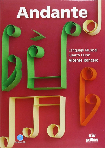 Libro Andante 4ºcurso Lenguaje Musical