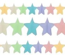 Comprar Guirnalda Banderines Estrellas Pastel Cotillon Decoracion