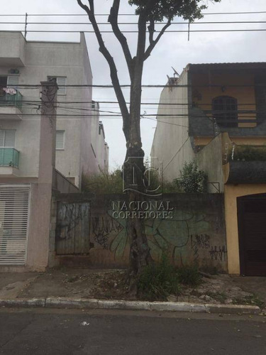 Terreno À Venda, 215 M² Por R$ 380.000 - Parque Novo Oratório - Santo André/sp - Te0977