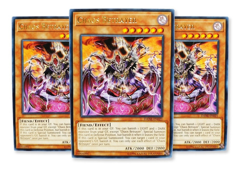 Yugi-oh! Chaos Betrayer Dane-en021 Rare