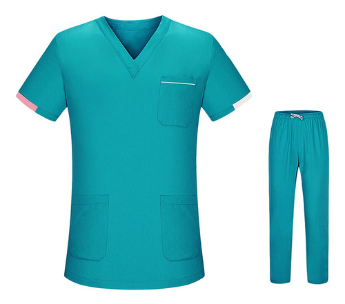 El Uniforme Friega La Ropa De Trabajo Determinada, Y Los