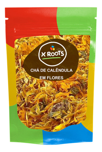 Chá Calêndula Flor 100% Puro 250gr - X Roots