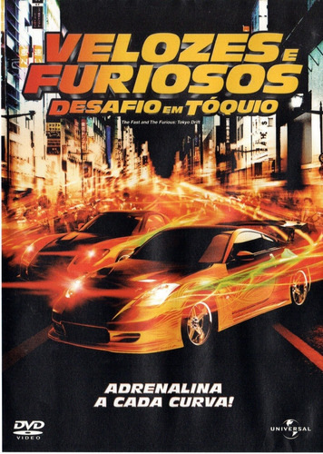 Dvd Velozes E Furiosos: Desafio Em Tóquio - Original