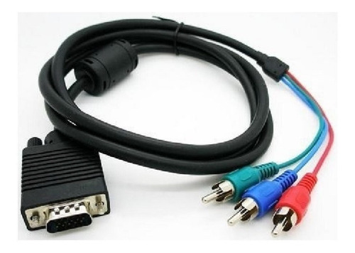 Imagen 2 de 5 de Cable Adaptador De Vga A Video Componente