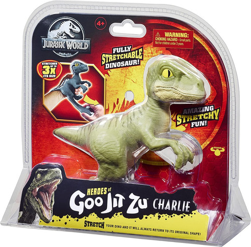 Raptor Charlie Jurassic World Heroes Of Goo Jit Zu
