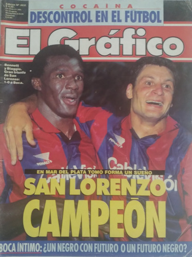 El Grafico 3932 San Lorenzo Campeon Copa Ciudad Mar Del Plat