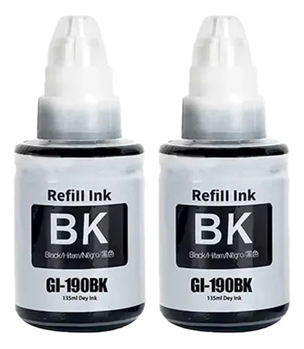 Kit 2 Tintas Compatible Con Canon G190 G2110 G3110 G4110