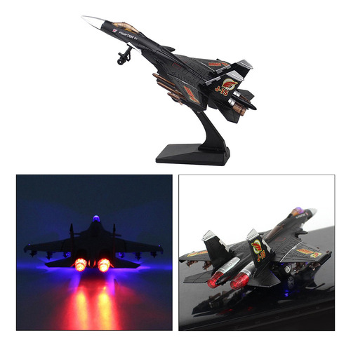 1:100 Escala China J15 Modelo De Avión Fundido Aviones