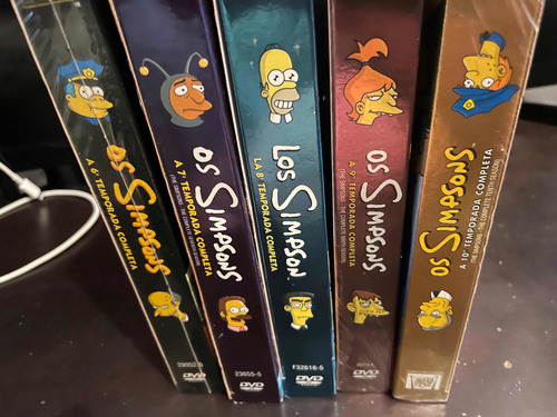 Box Dvd - O Simpsons 6a A 10° (Usado)