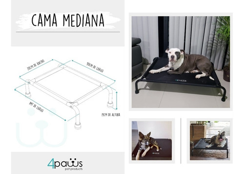 Imagen 9 de 10 de Cama Para Perro Mediana
