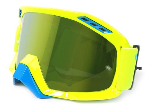 Goggles Gafas Techx2 Amarillo/azul Mica Amarilla  Stockrider