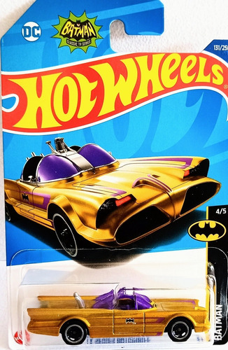 Tv Series Batmobile Dorado Hot Wheels Variante 2022