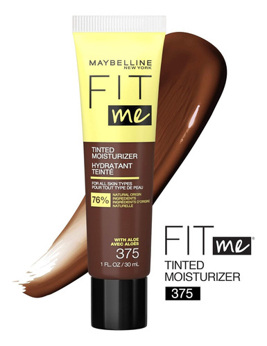 Maybelline Fit Me Crema Hidratante Con Color 30ml Tono 375