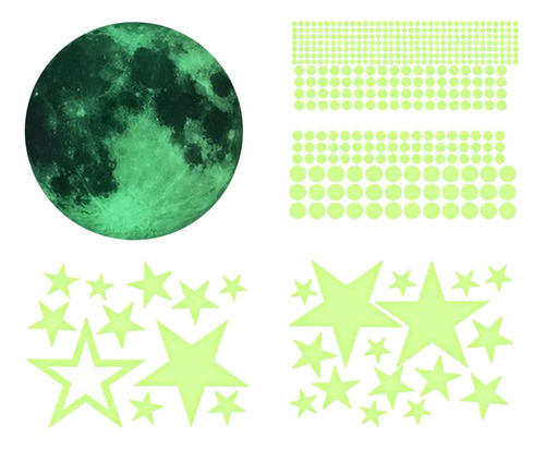 Y Brillan En La Oscuridad Estrellas Para Techo, 435pcs
