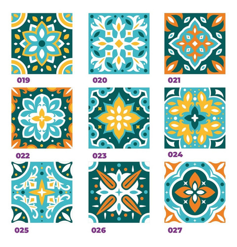 Azulejos Autoadhesivo Cocina 12 Un. 15x15 Sticker
