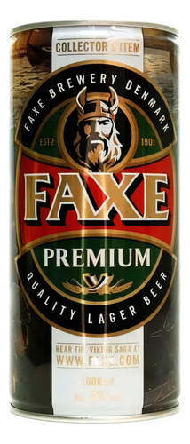 Cerveza Faxe Edición Limitada 1litro Dinamarca