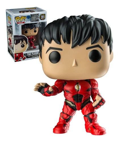 Vinilo Funko Pop Fn14741 Justice League 2017 Flash Unmasked