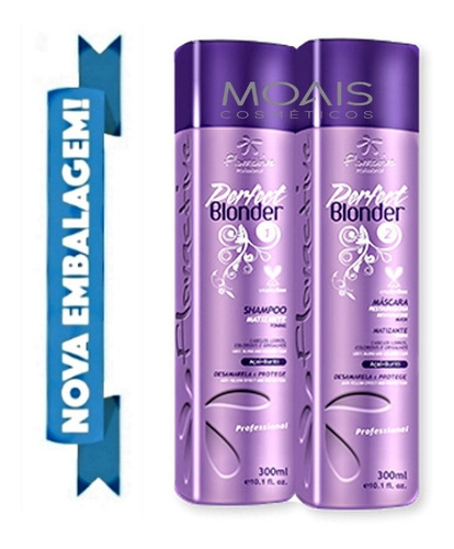 Kit Perfect Blonder Matizador Shampoo + Máscara 300ml