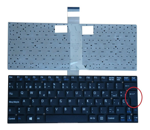 Teclado Sony Vaio Svt11  Svt111 Svt111a11v Svt111a11u