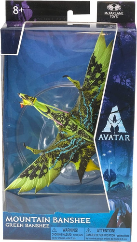 Avatar El Camino Del Agua Figura Verde Banshee Mcfarlane